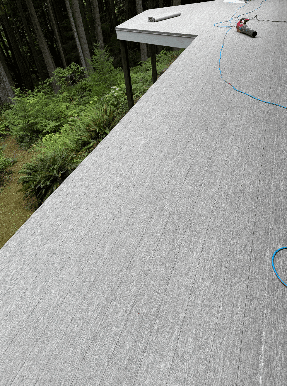 Plank style vinyl deck - Vinyl Deck Installation