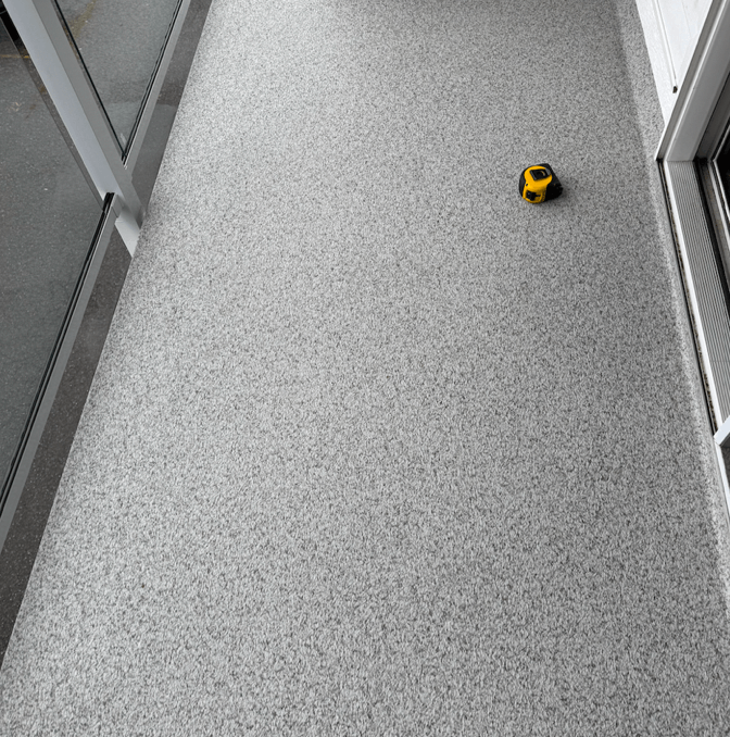 vinyl decking surface close‑up